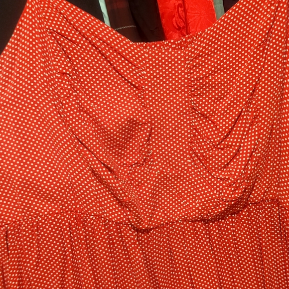Torrid red polka dot dress - Picture 2 of 5